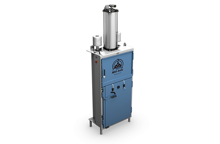 Presa verticala Mil-tek A205 pentru carton si plastic