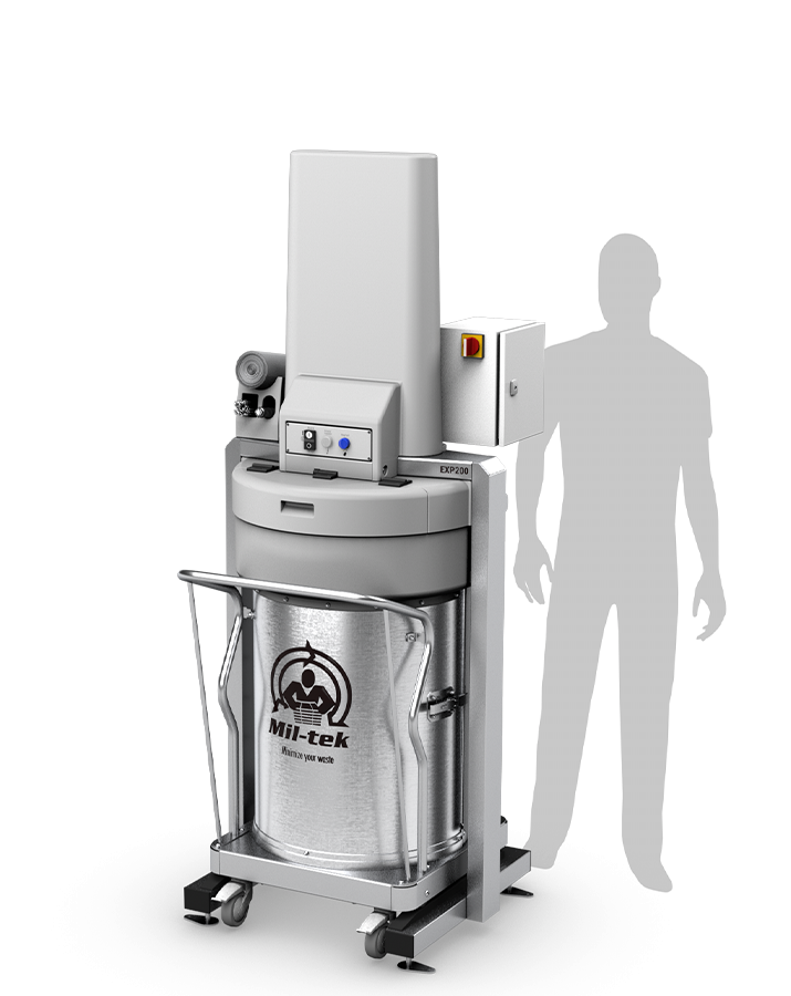 EXP200 Affaldspresser til restaffald (inkl. vådt affald)