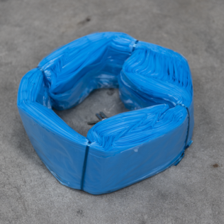 Blå Infinity pose endeløs