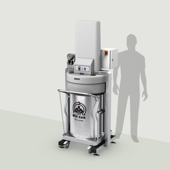 Elektisk affaldspresser til restaffald EXP200 Mil-tek