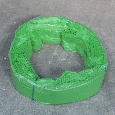 Stor XL grøn Infinity pose endeløs