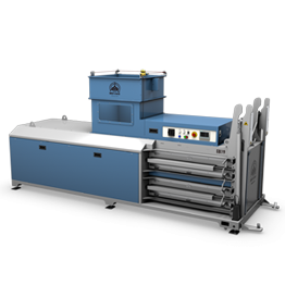 Horisontal ballepresser til pap og plast