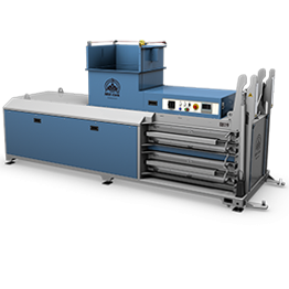 Horisontal elektrisk plastpresser